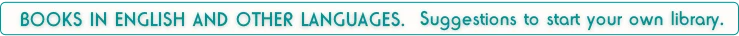Books in English and other languages Books in English and other languages